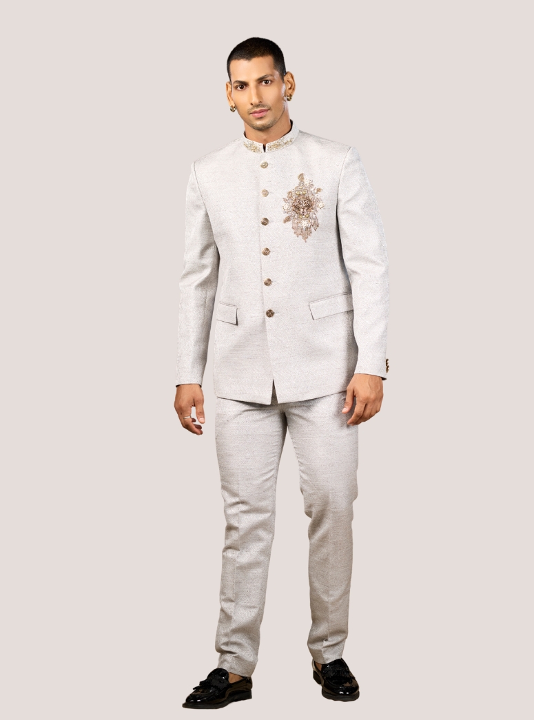 LIGHT GRAY JODHPURI